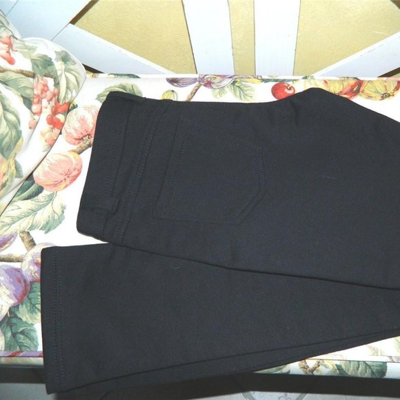 Pop Looks Black Stretch Skinny Jeans/Jeggings , 30W - 30L , Jr. XL - Picture 2 of 6